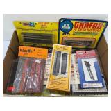 LARGE LOT OF ASSORTED N SCALE TRACK, FENCING,