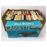 LARGE LOT OF VINTAGE 8-TRACK CASSETTES -
