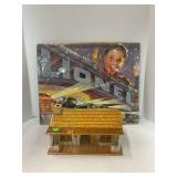 LIONEL POSTER AND MARX TIN LITHO CABIN