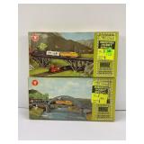 AURORA POSTAGE STAMP N GAUGE BUILDING & BRIDGE