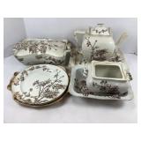 GEORGE JONES CHRYSANTHEMUM CHINA - TEA POT,