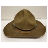 TING TINGO U.S. MILITARY CAMPAIGN OLIVE GREEN HAT-