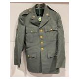 U.S. ARMY GREEN DRESS UNIFORM JACKET WITH