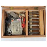 7 PC. SET OF FORSTNER BITS MADE IN WEST GERMANY &