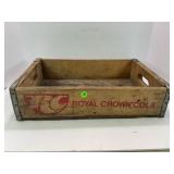 ROYAL CROWN COLA WOOD POP CRATE