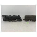 LIONEL 2026 027 GAUGE STEAM LOCOMOTIVE WITH TENDER