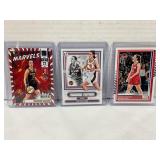 (5) Caitlin Clark WNBA Insert Cards Indiana Fever