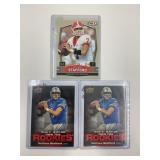 Lot of (3) Matthew Stafford ROOKIE Cards Los Ang