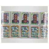 Lot of (10) Frank Thomas Chicago Whitesox Rookie