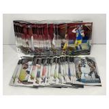 Lot of (50) 2025 Panini Prism NFL Football Cards