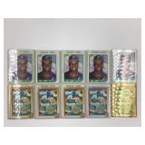 Lot of (10) Frank Thomas Rookie Cards Hall of Fa