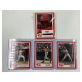 Cincinnati Reds Kahns 1987 Team Set RARE W/ Rose