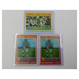 Lot of (3) Larry Csonka Miami Dolphins VIntage T