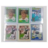 Lot of (6) Dallas Cowboys ROOKIE Card Lot Aikman