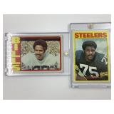 Lot of (2) 1971 Topps Football OJ Simpson & Joe