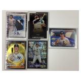 Lot of (5) Aaron Judge Insert Cards W/ SP