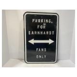 Metal Dale Earnhardt Sr. Parking SIgn