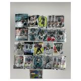 Lot of (25) Jalen Hurts Football Cards W/ Game U