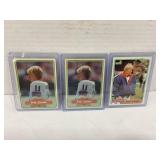 Lot of (3) Phil Simms Football Cards including 2