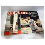 Box of Vintage Life Magazines W/ Drysdale