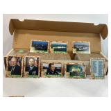 Box of 750+ 1991 Desert Storm Trading Cards ( Mu