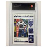 2022 Tom Brady Chronicles Graded Slabbed 8 Footb