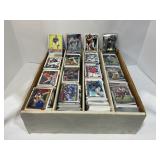 Box of over 3000+ Football, Baseball, & Basketbal