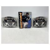 Lot of (3) Jumbo baseball Cards All Chicago Whit