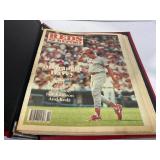 Rare CIncinnati Reds REDS REPORT Binder W/ Binde