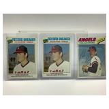 Lot of (3) 1988 Nolan Ryan Baseball Cards Califo