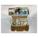 Box of 350+ 1982 & 1983 Topps Football Cards
