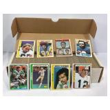 Box of 650+ Vintage Topps Football Cards
