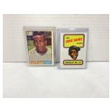 1961 Topps Ernie Banks + The Ernie Banks Story