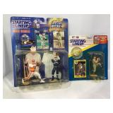 Lot of (2) Nolan Ryan Starting Line Ups 1991 W/