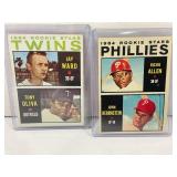 Lot of (2) 1964 Topps Dual Rookie Cards Richie