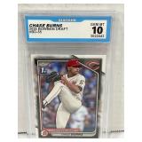 2024 Chase Burns Cincinnati Reds Bowman Draft