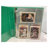 Binder Full of Donruss Champion Baseball Jumbo C