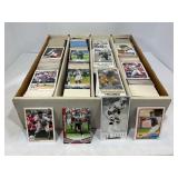 Vintage Box of (3200+) Vintage Baseball & Footba