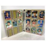 1987 Topps Baseball Binder Partial Set