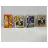 1987 Topps Baseball Rack Pack Sealed W/ Barry Bo