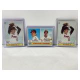 Lot of (3) 1979 Nolan Ryan Topps Baseball Cards