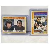 Lot of (2) 1978 Topps Football Walter Payton Car
