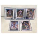 Lot of (5) Cade Cunningham ROOKIE CARD Lot Detro