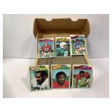 BOx of 350+ 1977 Topps Football Cards