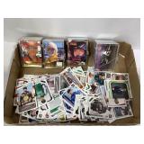 Box of NEW and older NASCAR Trading Cards 300+ C
