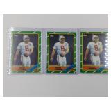 Lot of (3) Steve Young ROOKIE Cards 49ers, Bucs