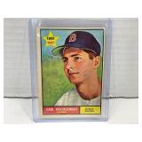 1961 Topps Carl Yastrzemski Rookie Card Boston