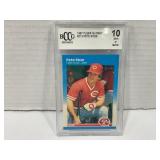 1987 BCCG Pete Rose Grace 10 Cincinnati Reds
