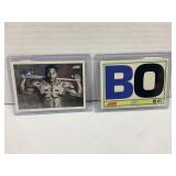 Lot of (2) 1990 Score Bo Jackson Rare Insert