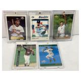 Lot of (5) Derek Jeter New York Yankees Rookie